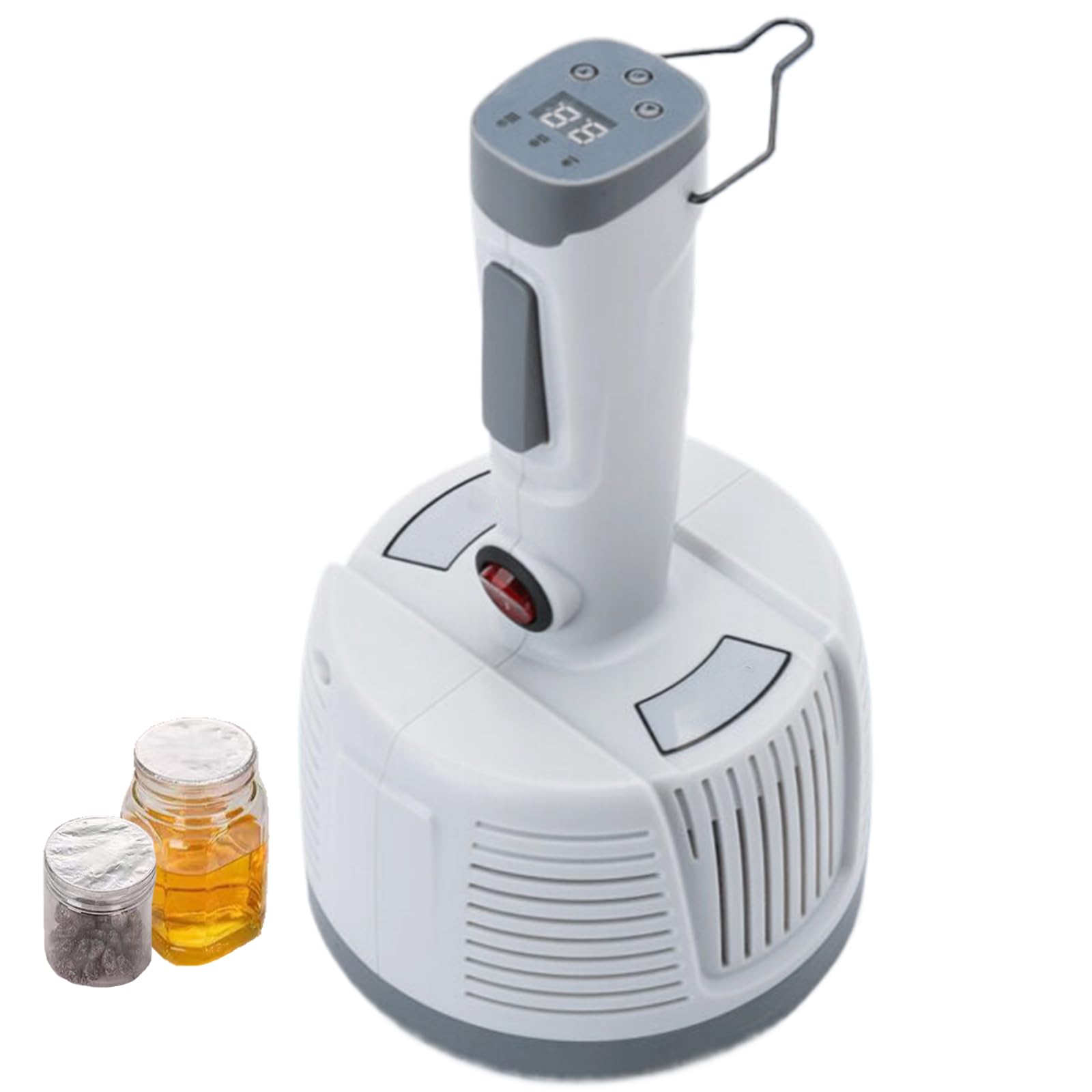 20-100Mm Portable Handheld Induction Sealer,Aluminum Foil Sealing Machine With Adjustable Power/Time/Power Off Memory, Electromagnetic Induction Sealing Machine For Machine Plastic Glass Bot