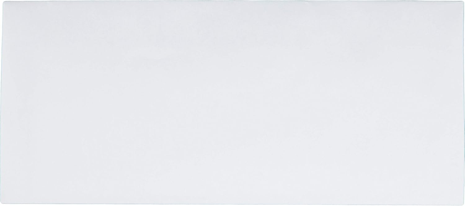 Commercial #10 White Envelopes, 9.5" x 4.12", 24lb. - 500 Pack