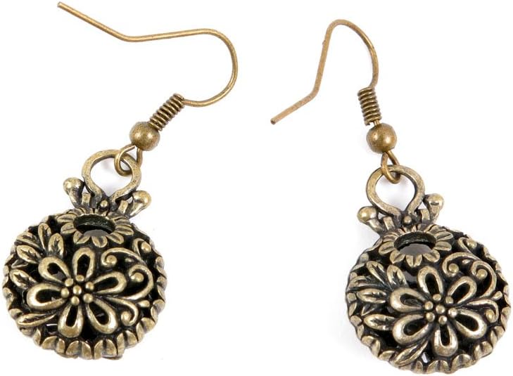 30 Pairs Jewelry Making Charms Supply Supplies Wholesale Fashion Earring Backs Findings Ear Hooks Q4CN7 Hollow Flower Bag