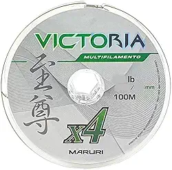 Linha Multifilamento 4x Victoria 0,24mm 35Lbs 100m - Maruri