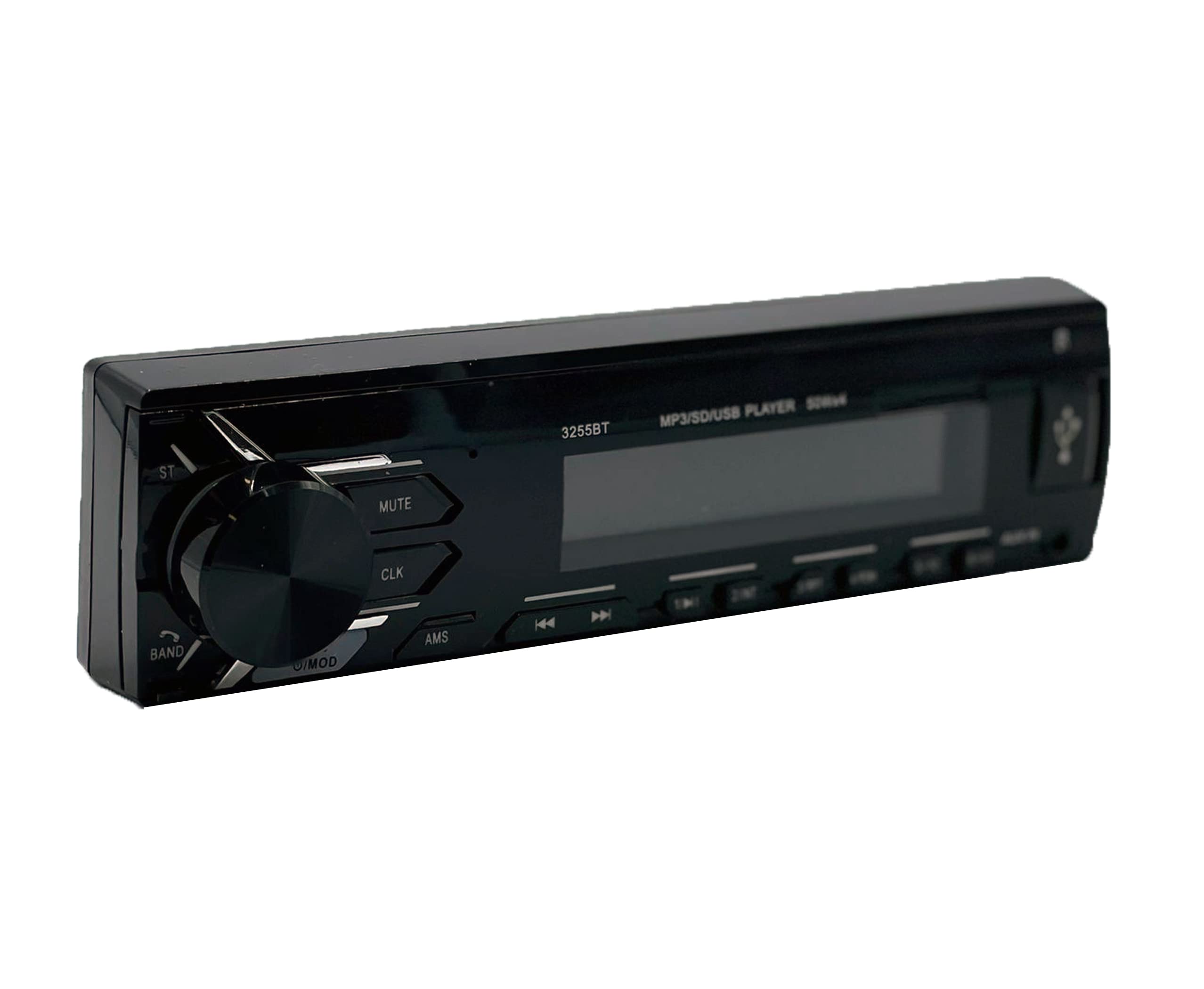 STEREO AUTO 1 DIN, AUTORADIO BLUETOOTH FRONTALINO ESTRAIBILE UNIVERSALE CON TELECOMANDO, AUTO RADIO 60W X 4 FM MP3 PLAYER USB SD AUX - DISCORAMA®