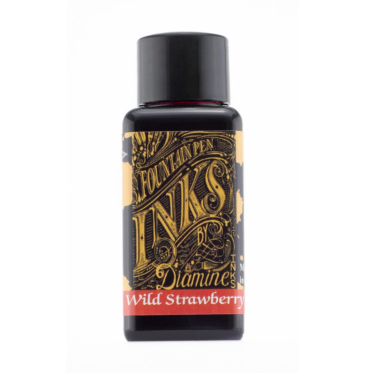 Diamine 30ml Wild Strawberry fountain pen ink bottle
