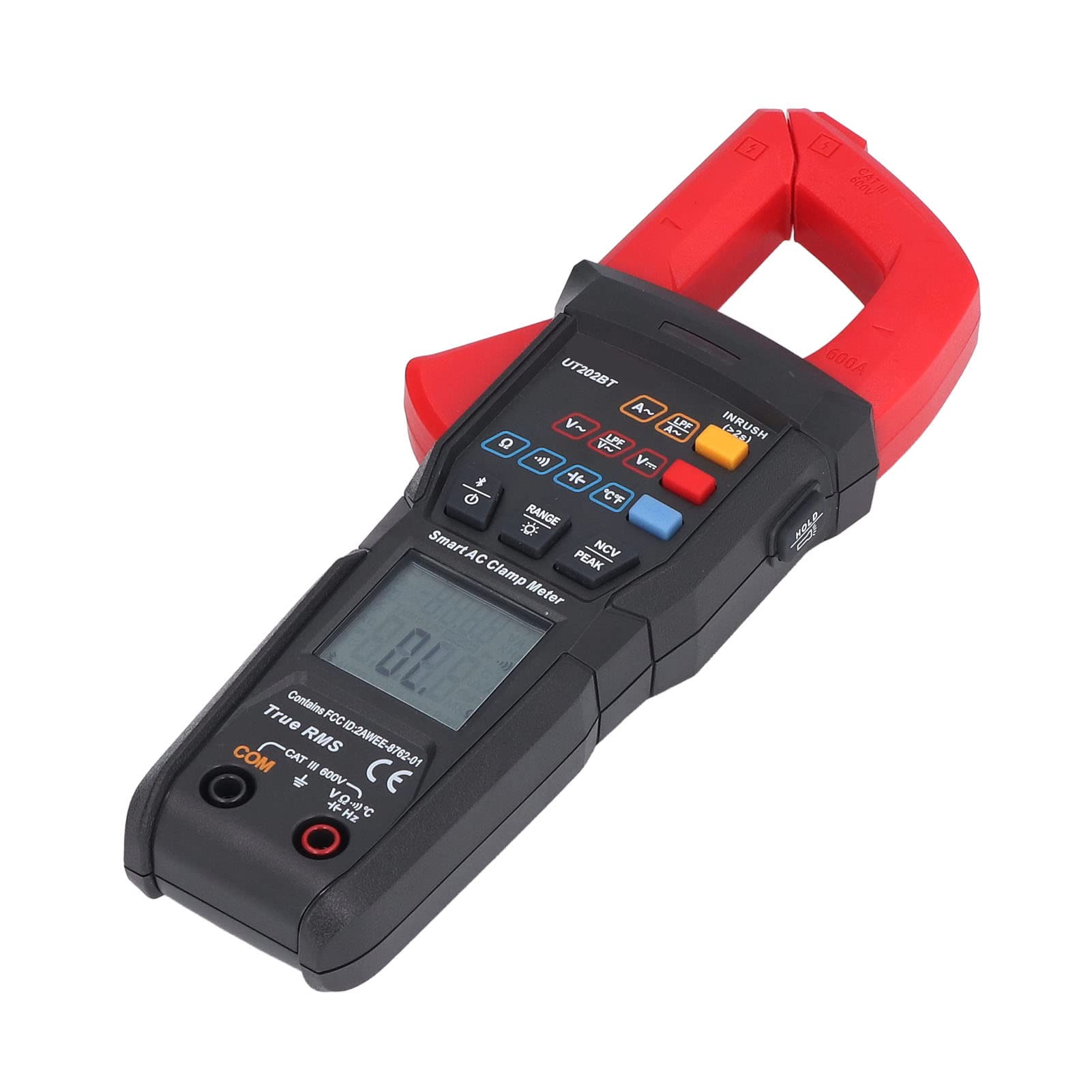 Digitales Zangenmessgerät Professional, UT202BT Digitales Zangenmessgerät, Multimeter, Intelligente Spannung, Misst Strom, Spannung, Temperatur, Kapazität, Zangenmessgeräte