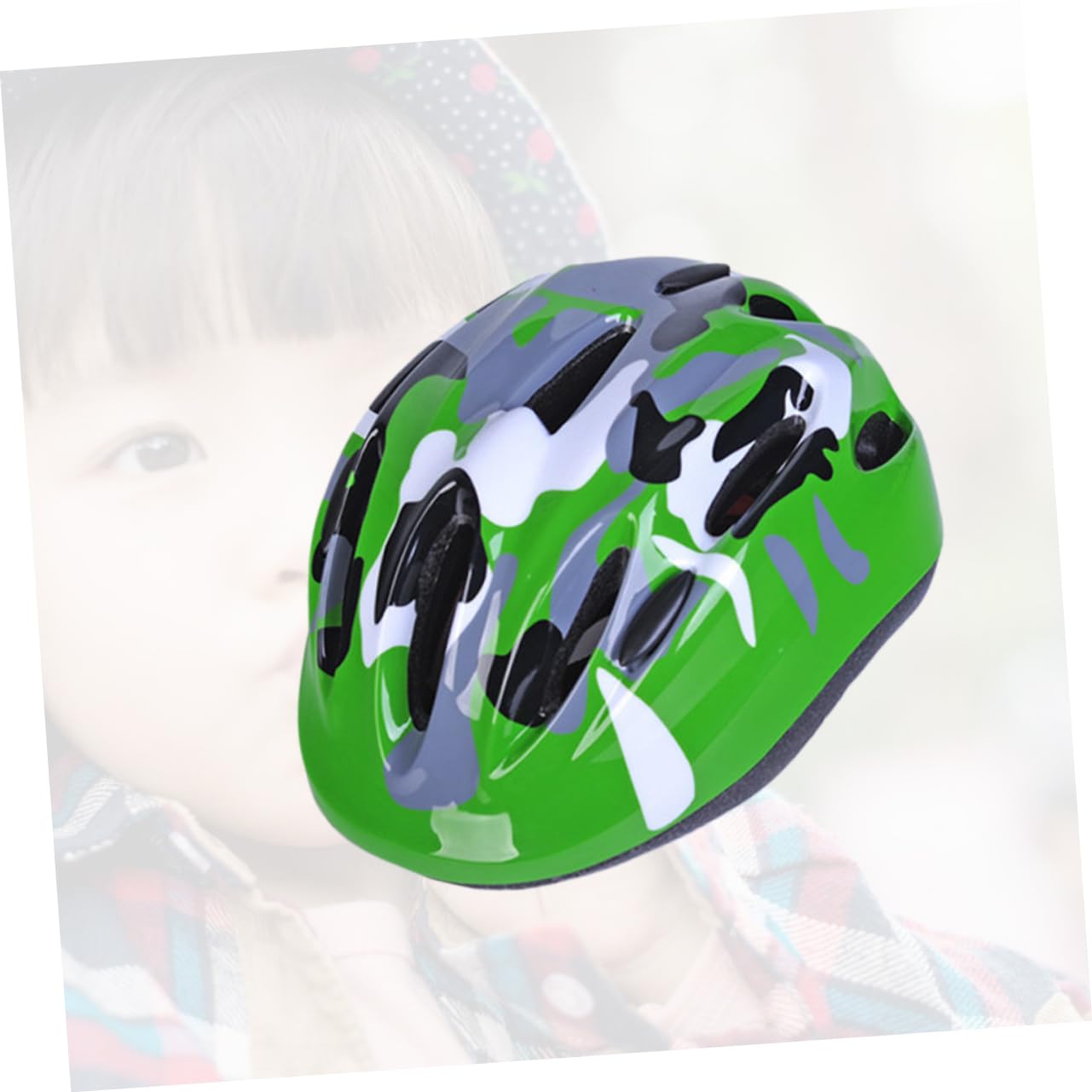 SOLUSTRE 2 Pièces Casques de vélo pour Enfants Casque Roller Skating Cyclisme de vélo Enfant