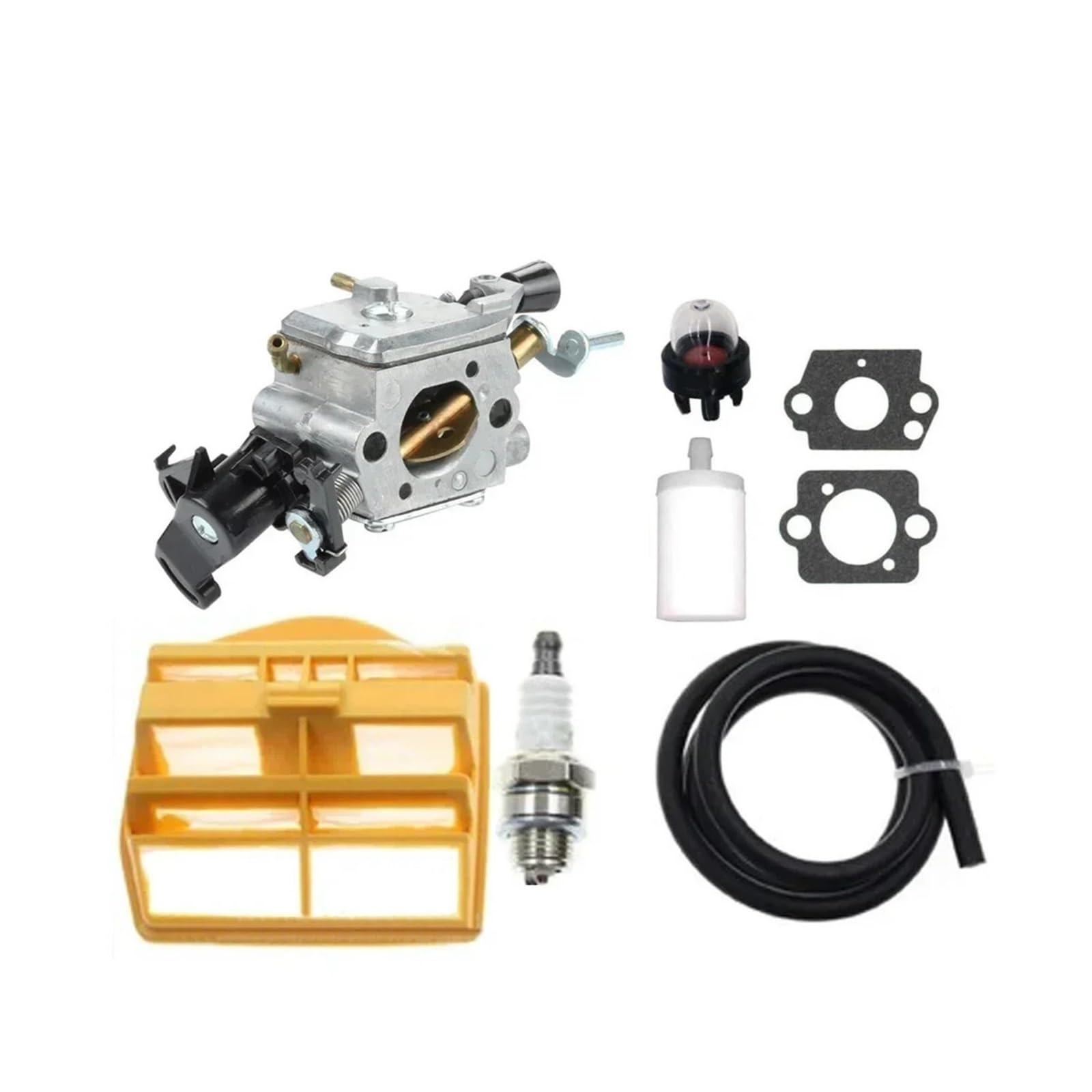 for C1M-EL37B Husqvarna 445 445E 450 Chainsaw Carburetor Set Kit Accessories