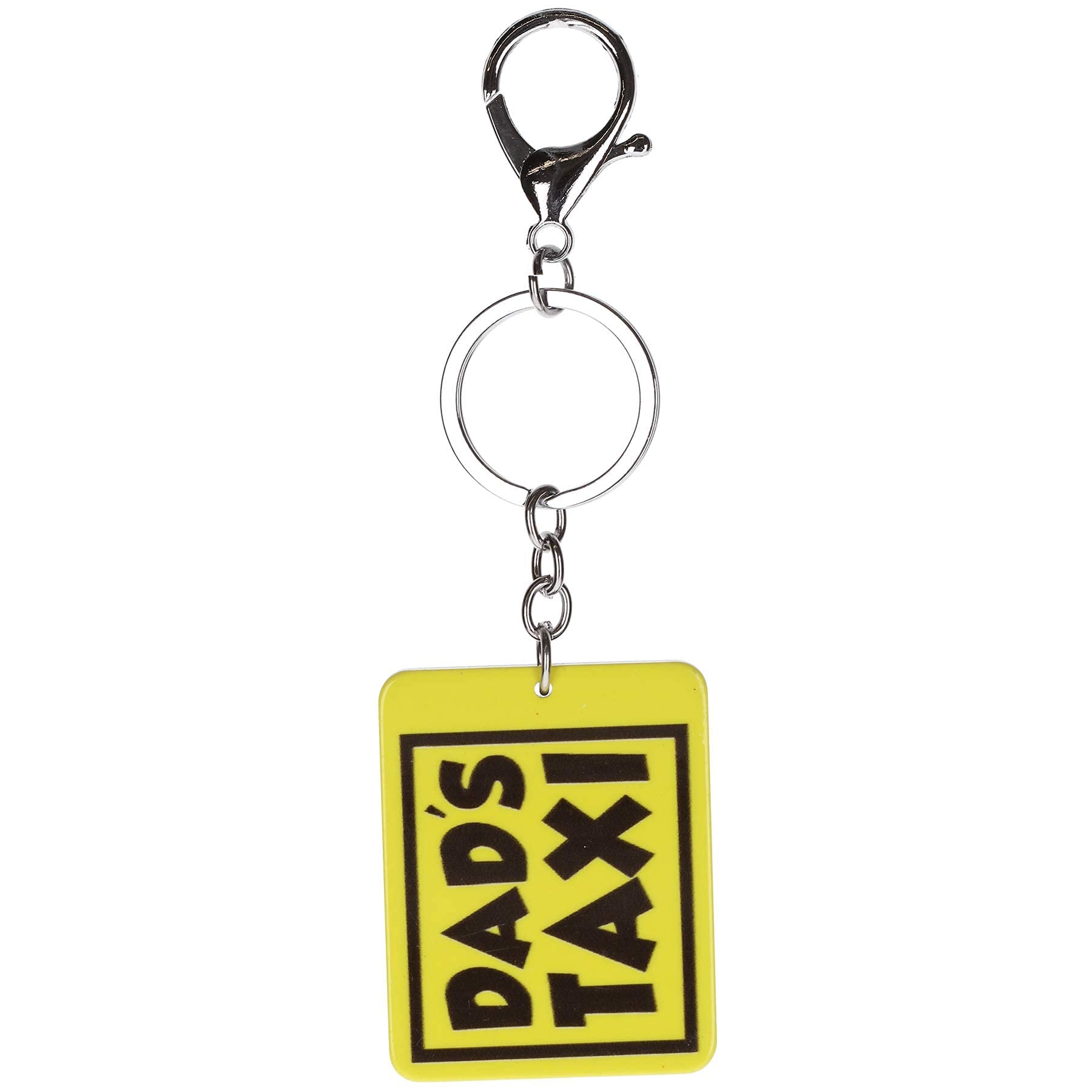Stands Out, Supplying Outstanding Gifts Unisex Dad's Taxi Dad’s Taxi Funny Quote Perfect Novelty Keyring Bag Tag Charm
