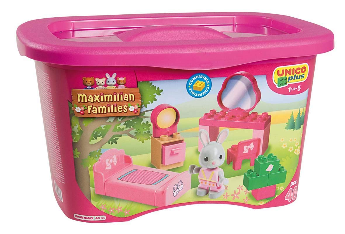 Unico Spielset Maximilian Familien Kleiderschrank