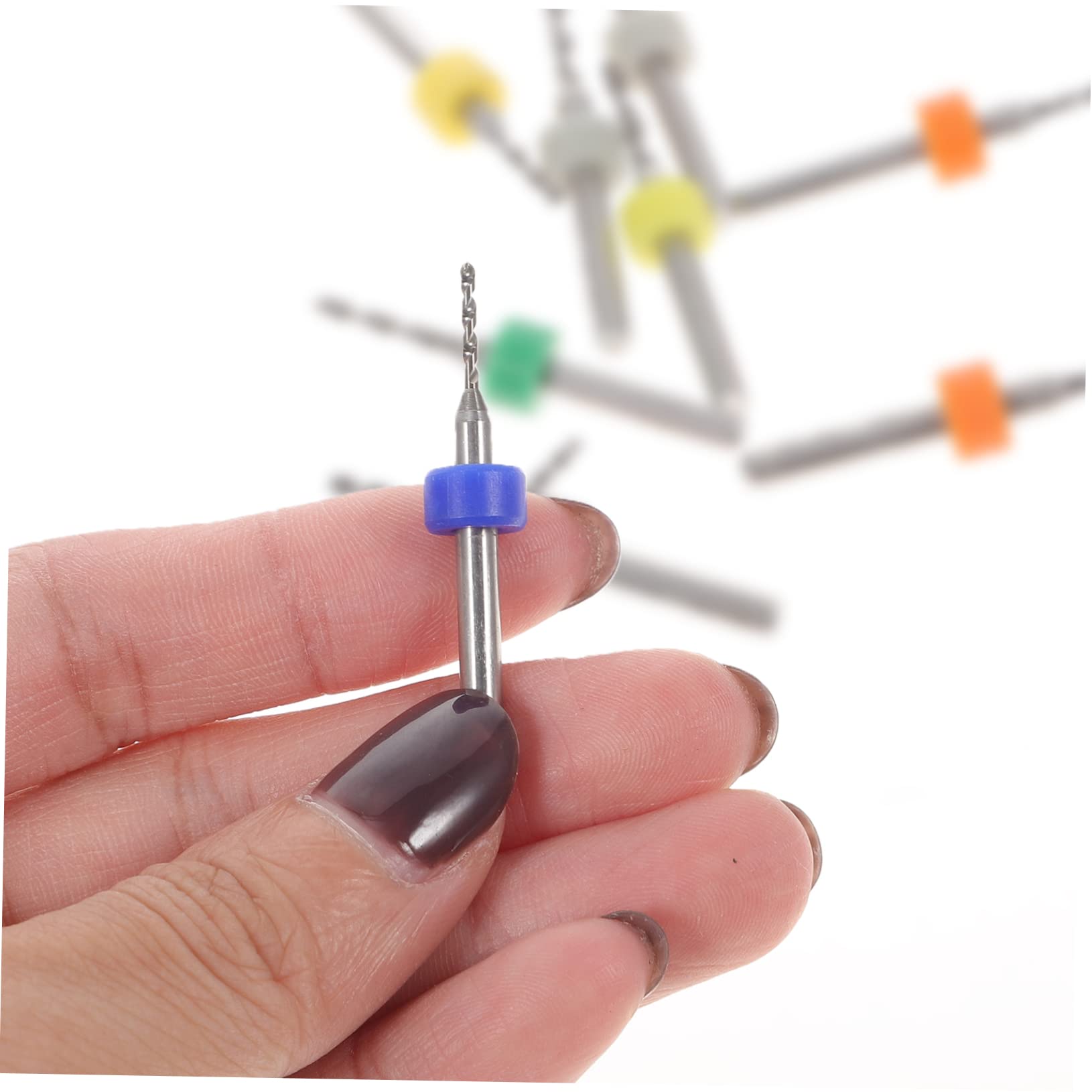 Hemobllo 90piezas Brocas Micro Para Taladro Manual Brocas De Carburo De Tungsteno Para Perforación De Joyas y Pcb Para Diy Conjunto De Duraderas y Fáciles De Usar