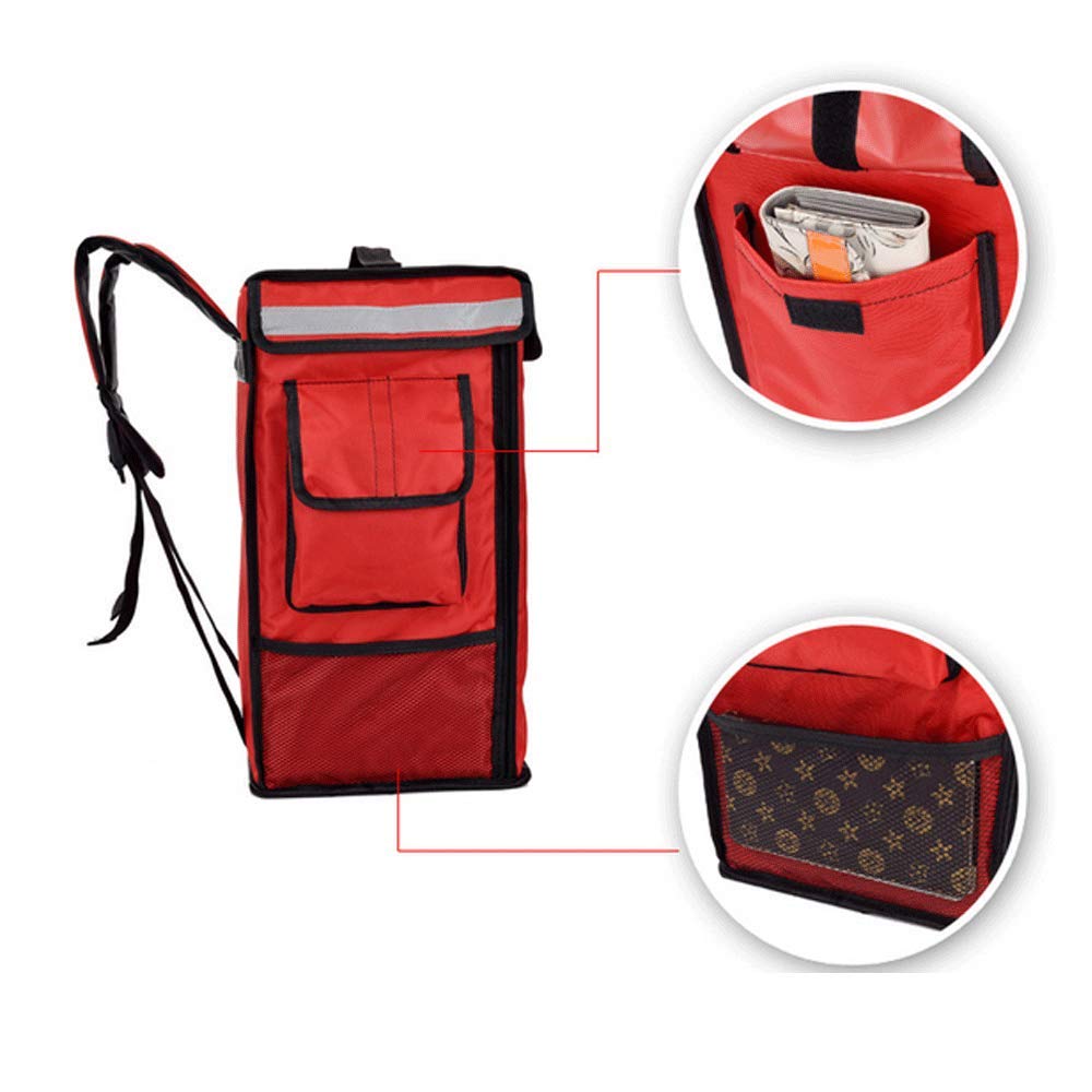 Polyester Insulated Food Delivery Bags For Hot And Cold Items, Bag Size