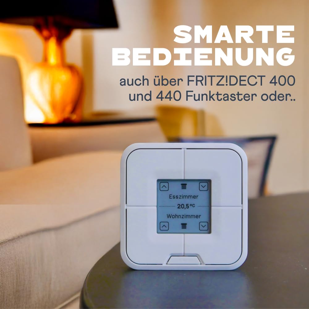 HOMEPILOT - Avvolgitore RolloTron Pure HomePilot DECT, elettrico, gestione comoda tapparelle. Accessorio Smart Home, installazione successiva! Capacità trazione: 45 kg.