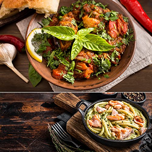 Royal Spice Kräutersalz 280g - Harmonisches Kräutersalz zum Verfeinern & Würzen - Kräuter Salz perfekt für Tomate Mozzarella, Fleisch, Fisch, Wild, Salaten, Bowls, als Dip- & Kräuterbutter Gewürz