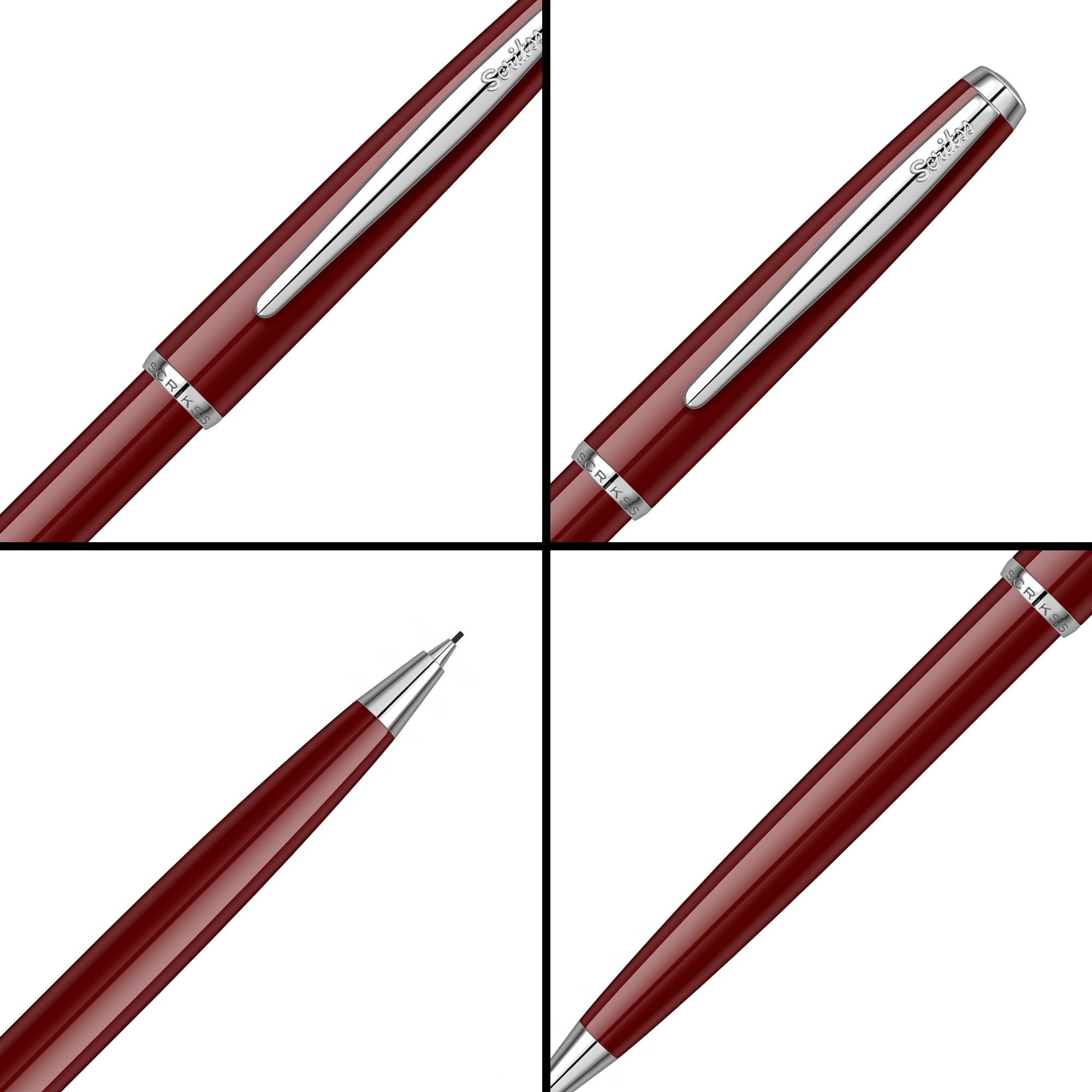 Scrikss Vintage 52 Versatil Kalem Bordo