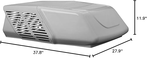 Miniatura 2 de Coleman -Mach 45203-0753 Mach 10 Soft Start Series - Aire acondicionado de bajo perfil, sin conductos, arranque silencioso, deslizamiento de madera,