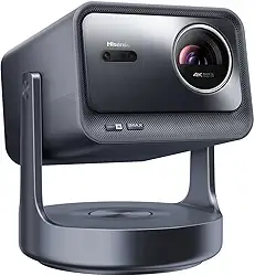 Hisense Laser Mini Projetor Portátil C2 Ultra Certificado XBOX, 4K UHD, TriChroma RGB, 65-300", 3000 ANSI lumens, IMAX enhanced, Dolby Vision, Subwoofer JBL, Zoom Óptico