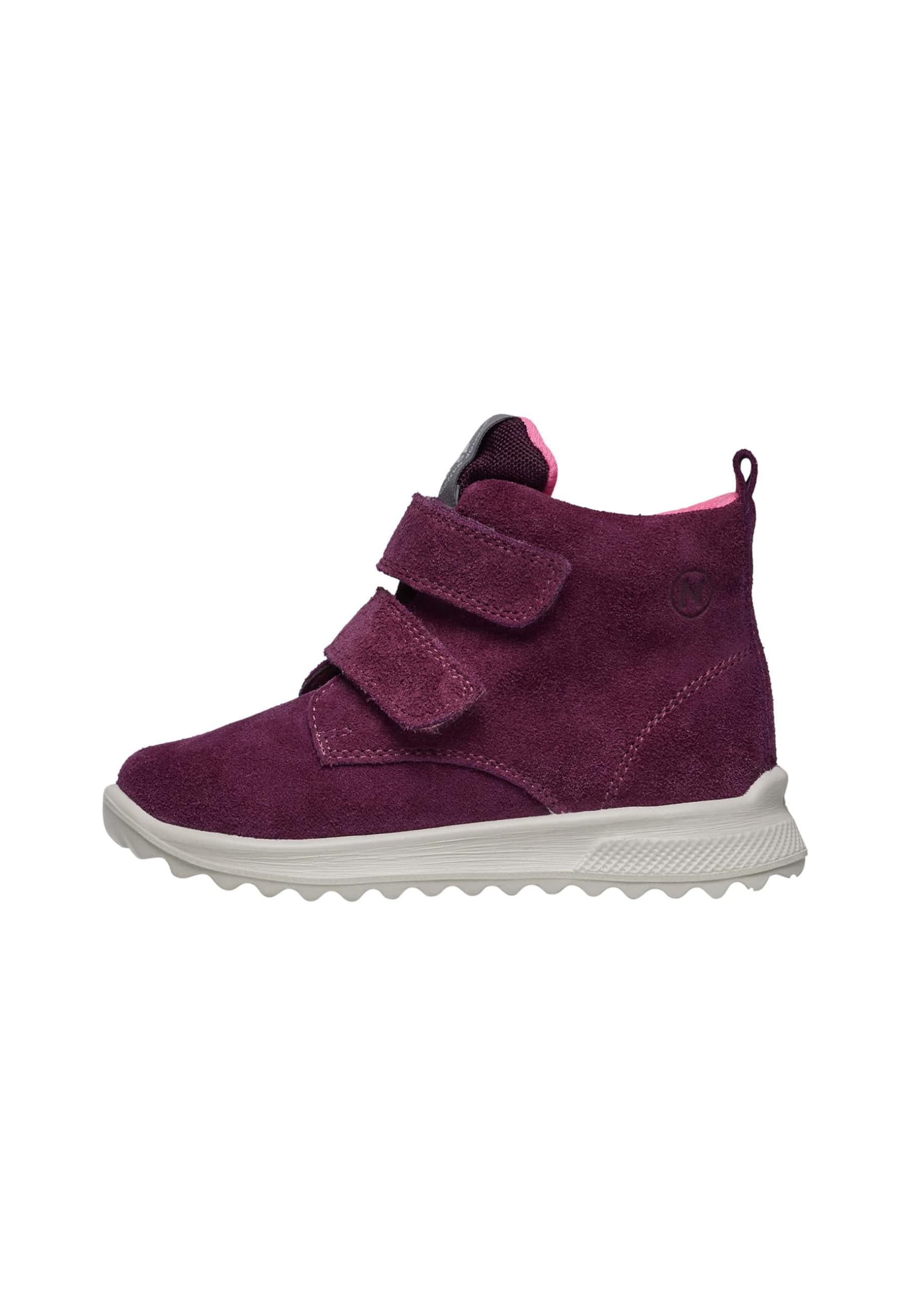 NATURINO WILLIC WP-Suede Boots, red, 4 UK Child
