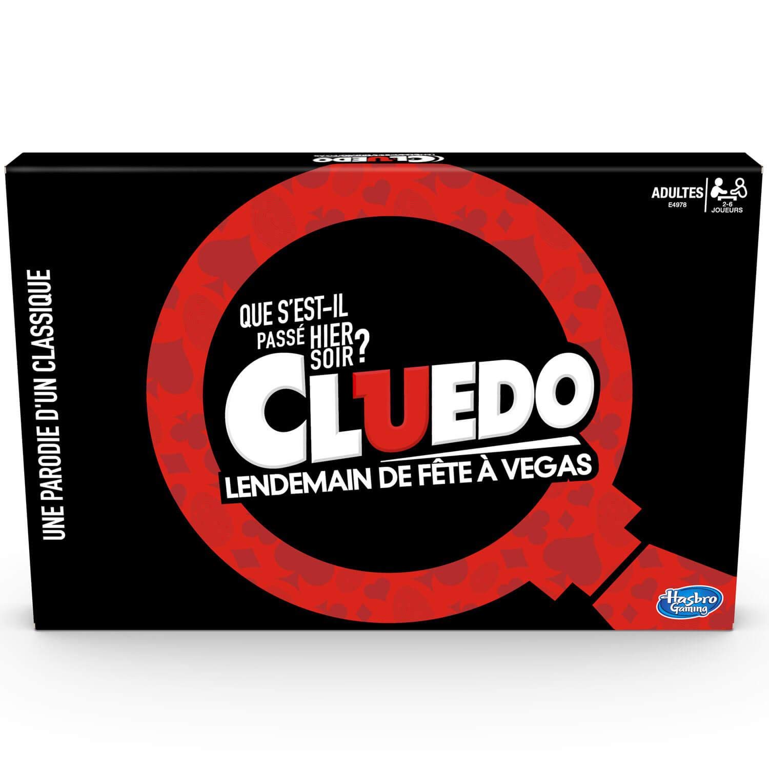 Hasbro Cluedo Lendemain de Fete a Vegas – Gesellschaftsspiel