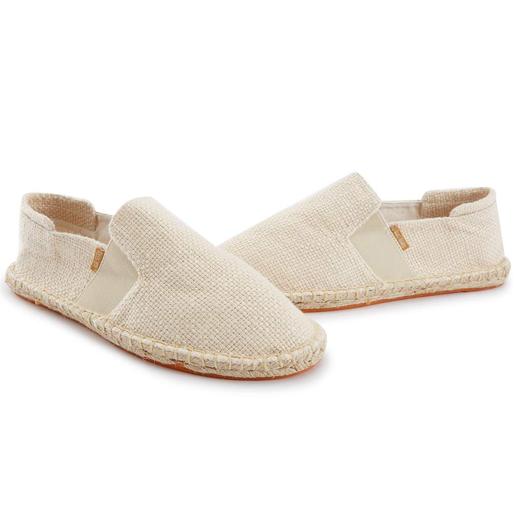 Alexis Leroy Espadrilles Plates en Toile pour Hommes