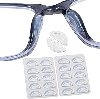 Eyeglass Nose Pads, Anti Slip Nose Pads for Glasses with Super Sticky Backing, Soft