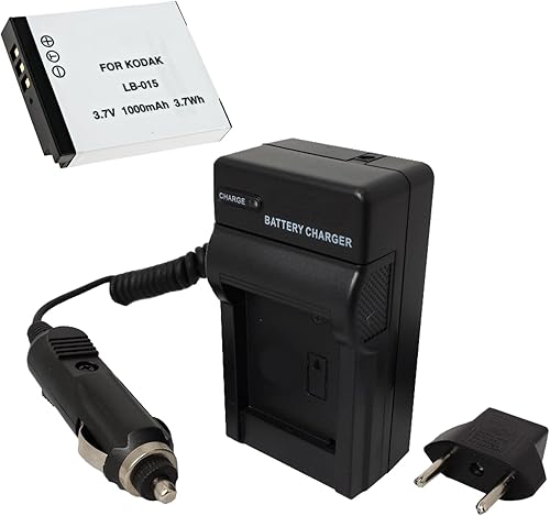 Synergy Digital Kit de accesorios, compatible con la cámara digital Kodak PIXPRO WPZ2 incluye batería SDLB015, cargador SDM-1576