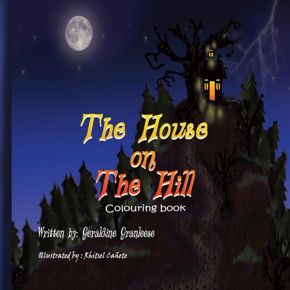 The House on the Hill Colouring Book
