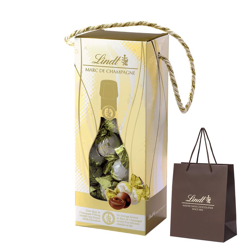 Lindt LINDOR Marc de Champagne Gift Box Chocolate Truffles 350g