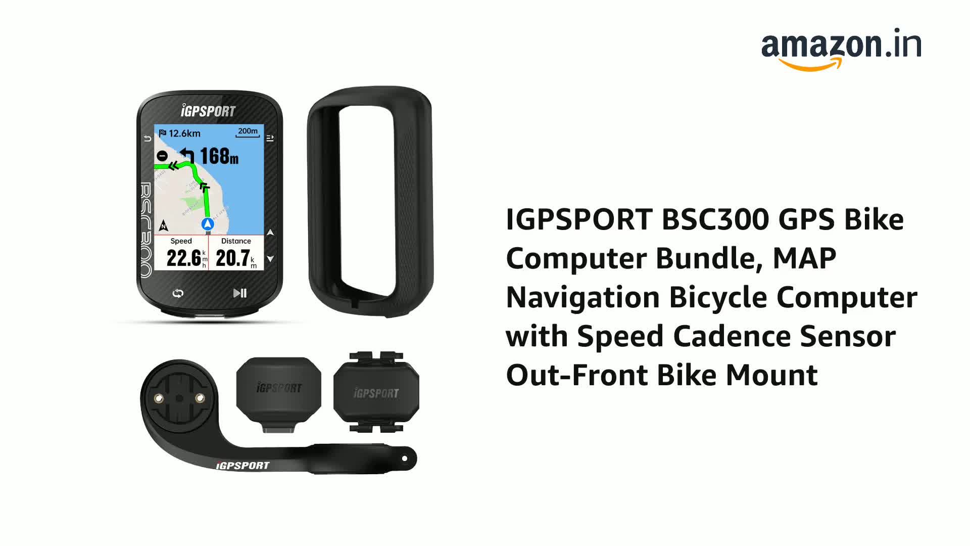 IGSPORTS BSC300 とマウント サイクルコンピューターBSC300 | TRISPORTS