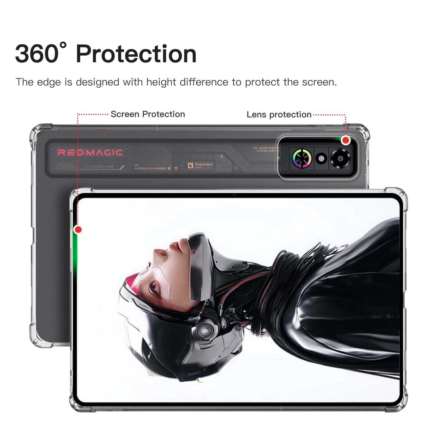 Amazon.com: Case Cover for REDMAGIC Astra Gaming Tablet 9.06 inch