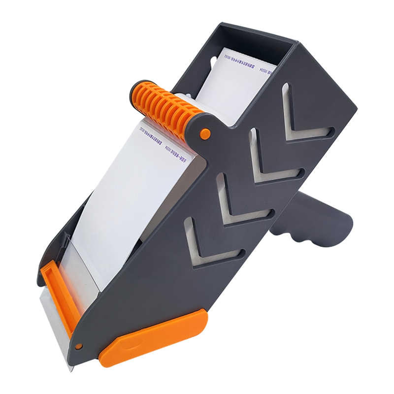 Applicateur D'étiquettes Portatif, Pistolet Applicateur De Codes Barres, Compatible avec Les Étiquettes en Accordéon De 65mm Hauteur Les Étiquettes en Rouleau De 14cm De Diamètre Extérieur