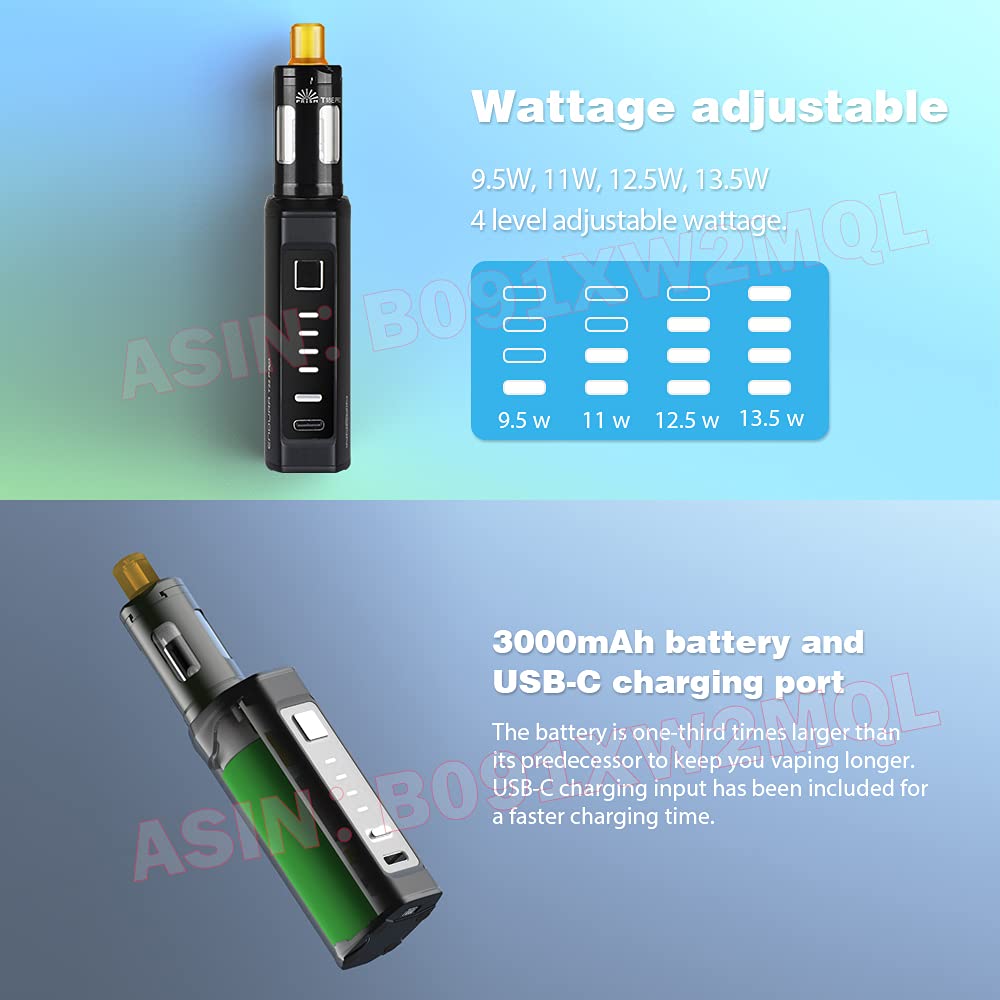 E Cigarette Vape Starter Kit, Innokin Endura T22 Pro E-Cig 3000mAh Electronic Vaporizer with 2ml Top Slide Refill Tank,LED Display,MTL Smooth Vaping Auto-Wattage Use T18E Coil, No Nicotine-Black: Amazon.co.uk: Health & Personal E Cigarette Vape Starter Kit, Innokin Endura T22 Pro E-Cig 3000mAh Electronic Vaporizer with 2ml Top Slide Refill Tank,LED Display,MTL Smooth Vaping Auto-Wattage Use T18E Coil, No Nicotine-Black: Amazon.co.uk: Health & Personal