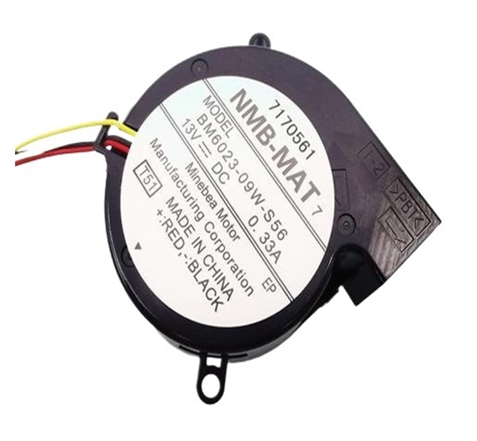 Ventilateur de refroidissement BM6023-09W-S56 à flux d'air constant 13V EB-C745XN