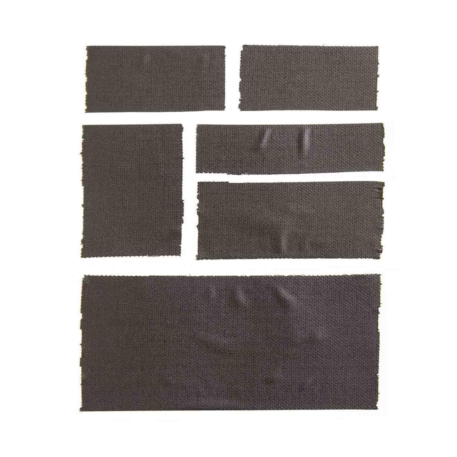 Prox XGF-212BLK 2 Inch 36FT 12YD Matte Black Commercial Grade Gaffer Tape Pros Choice Non-Residue