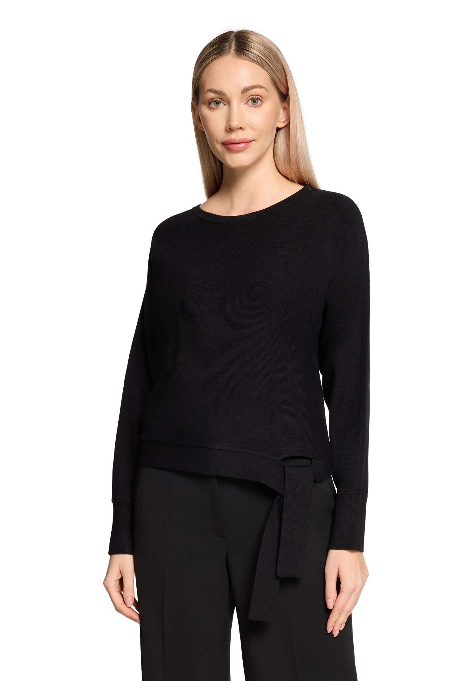 Betty Barclay Damen Feinstrickpullover mit Fledermausärmeln