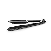 BaByliss Piastra Capelli con piastre larghe 35mm, ideale per capelli lunghi, spessi, riscaldamento rapido, 5 temperature fino a 235°C, ST397E