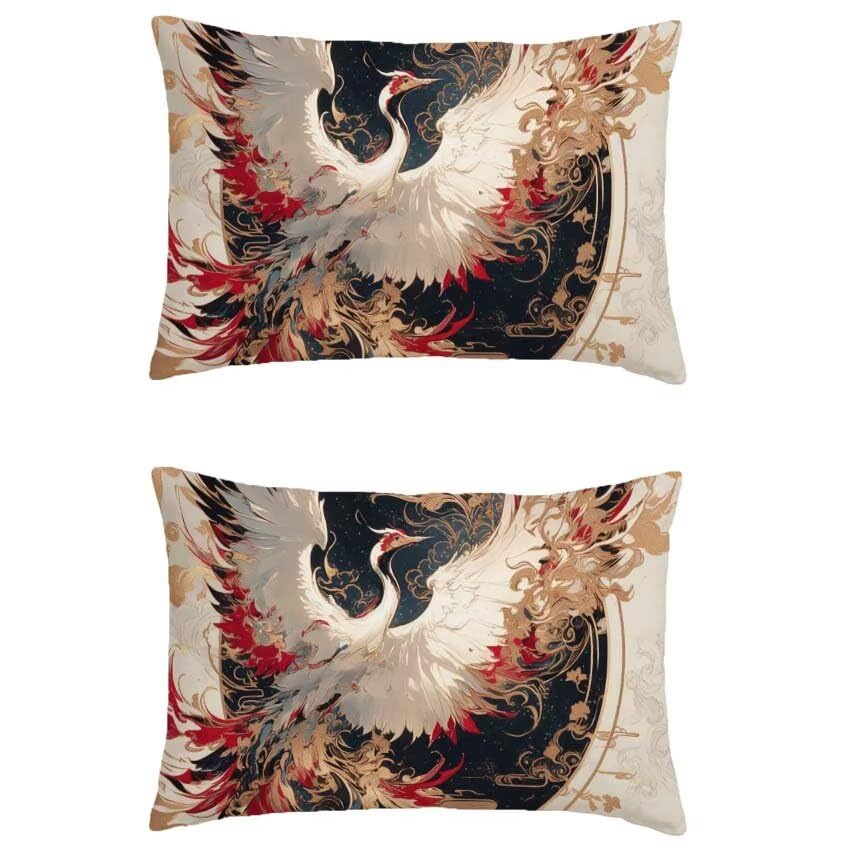 Taie oreiller exterieur 50x60cm en lin haut de gamme double face