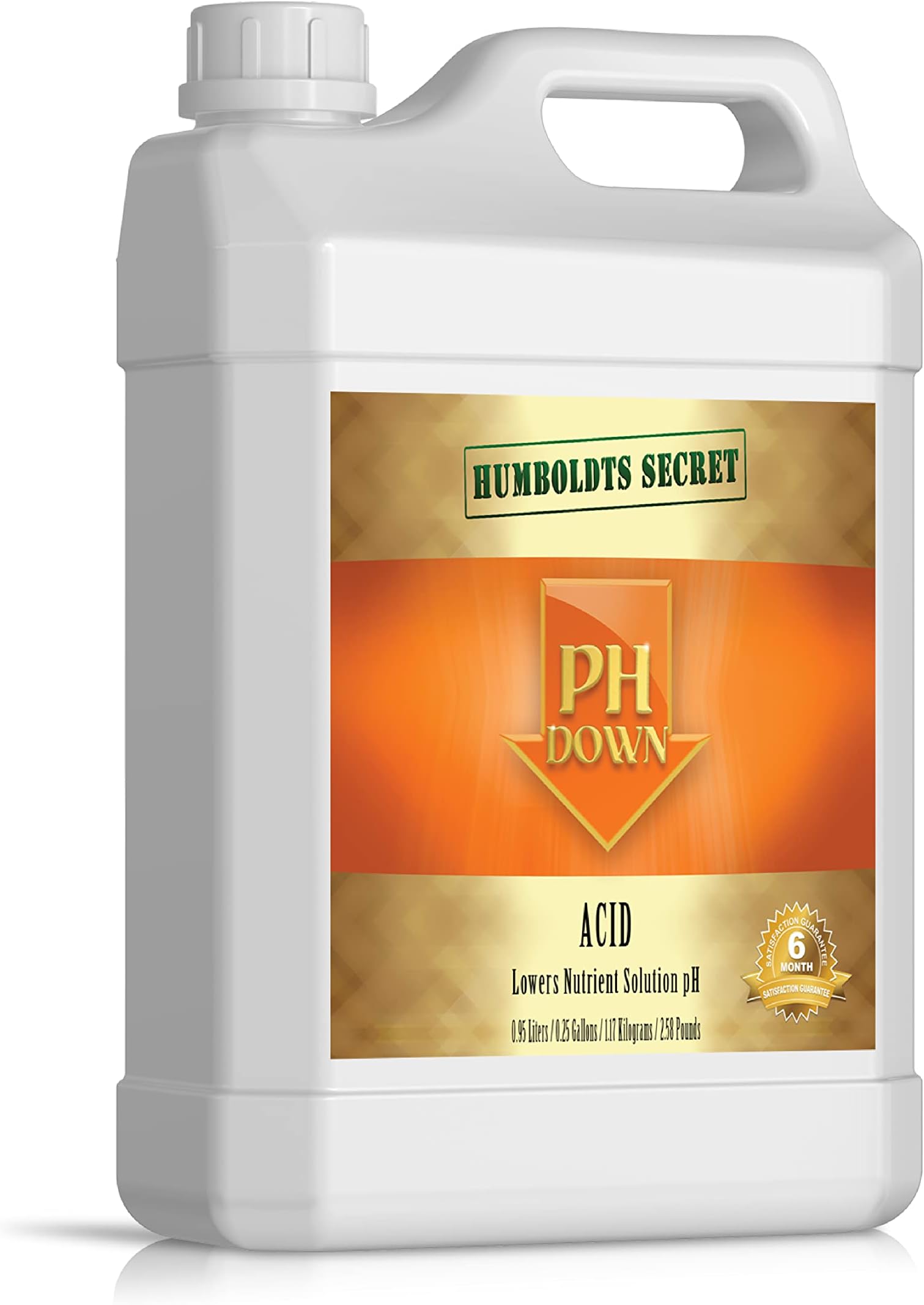 Humboldts Secret pH Down | Liquid pH Plant Balancer for Soil and Hydroponics Systems