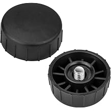 2 Pack Replacement 791-153066 Bump Knob for Bolens BL100 BL110 BL150 BL160 791-153066B 153066 Trimmer Models 1-3/4" OD x 5/16" - 18 Thread