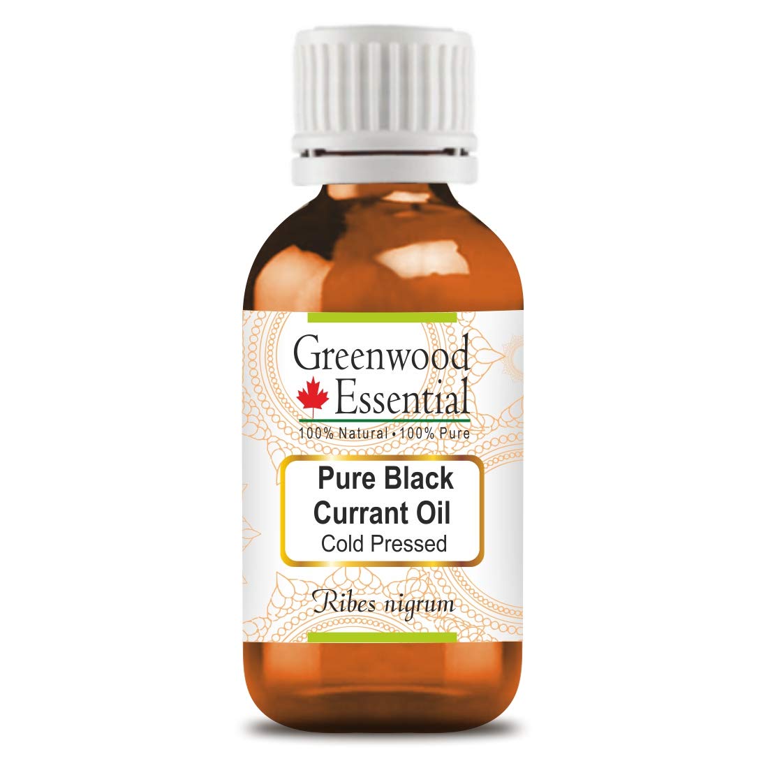 Greenwood EssentialPure Black Currant Oil (Ribes nigrum) Cold Pressed Natural Therapeutic Grade 15ml (0.50 oz)