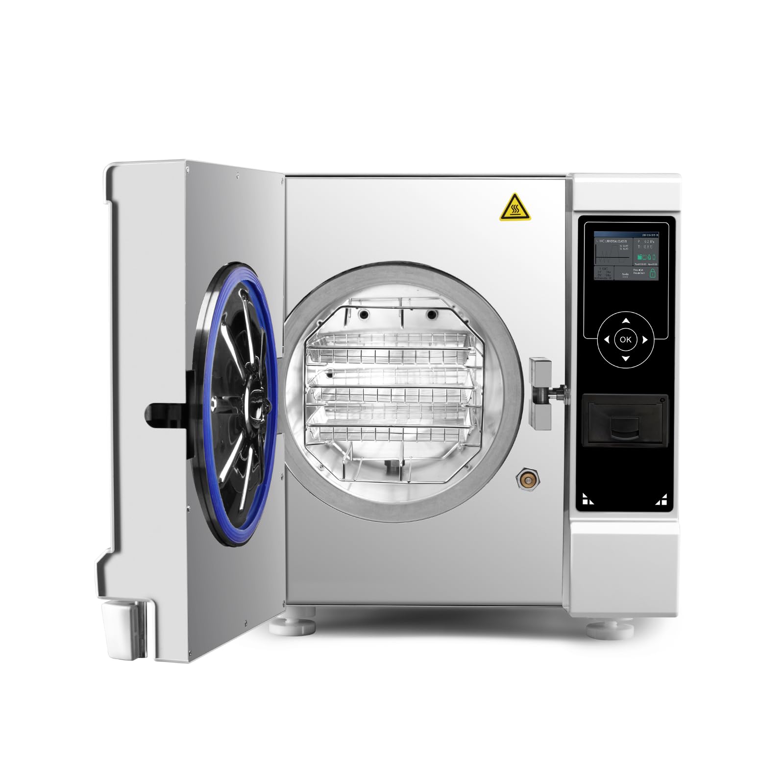 Klasse B Dampf Sterilisator Labor Autoklav 8L 12L Sterilisator Schrank Vakuumtrocknungsfunktion mit Wassertank (12L)