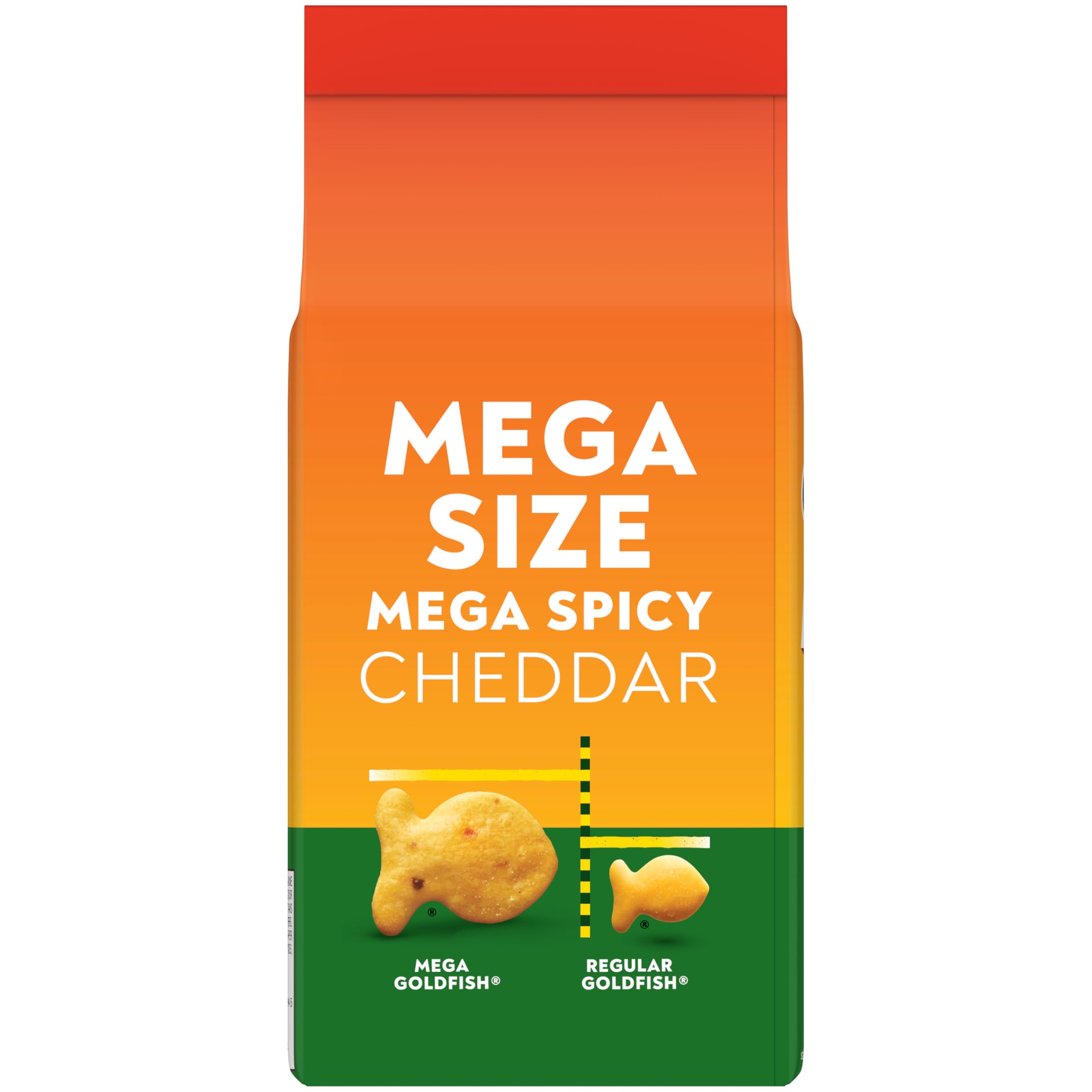 Goldfish Mega Bites, Cheddar Jalapeno Crackers, 5.9 Oz Bag