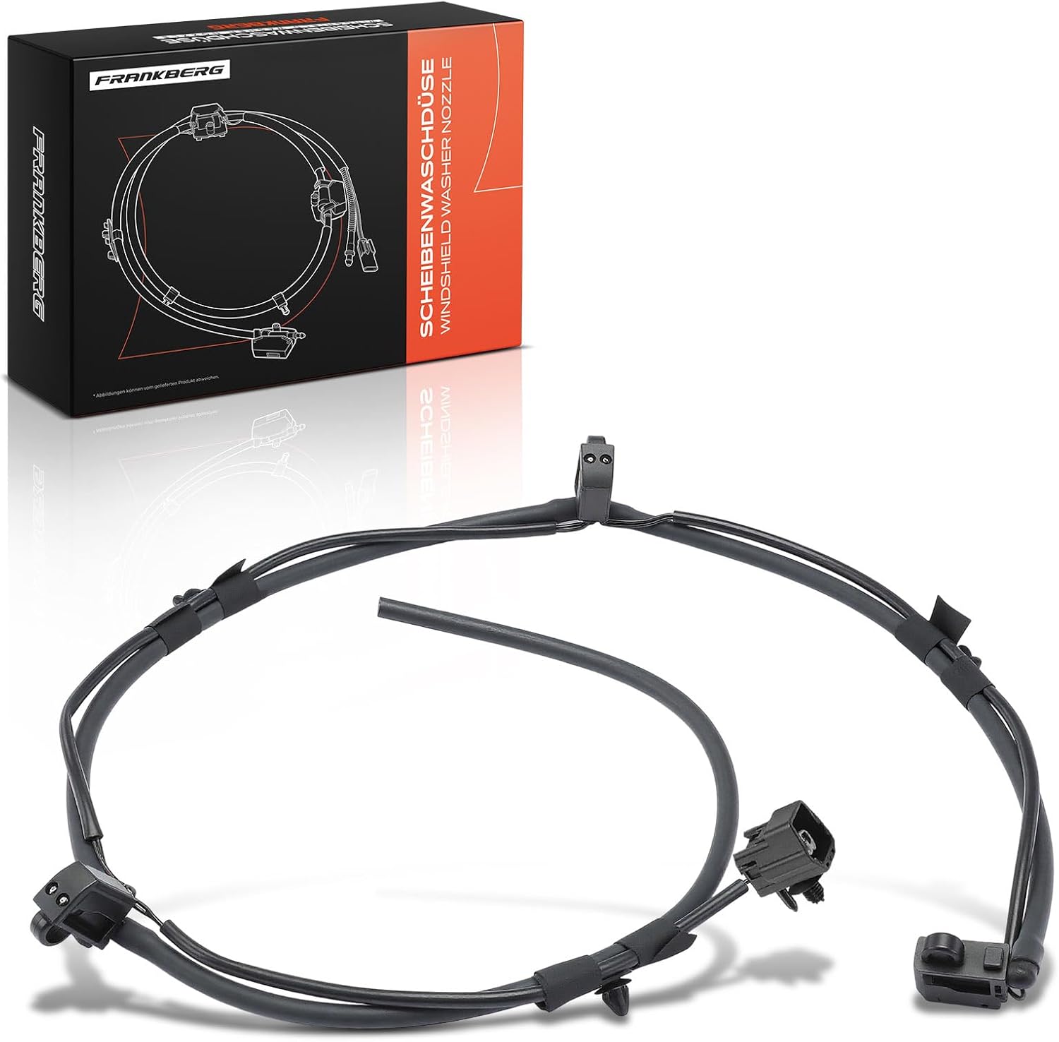 A-Premium Front Windshield Washer Nozzle Compatible with Volvo XC60 2010-2019