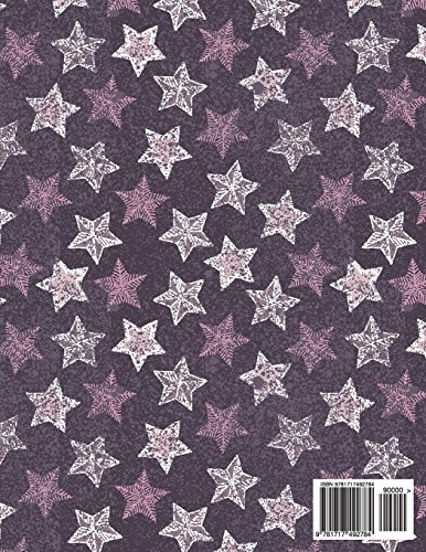 Notebook: Arctic Space Pattern - Lined Notebook: Large (8.5 x 11 inches) - 100 Pages (Lined Notebook Pattern (Arctic Space Pattern)) image 4