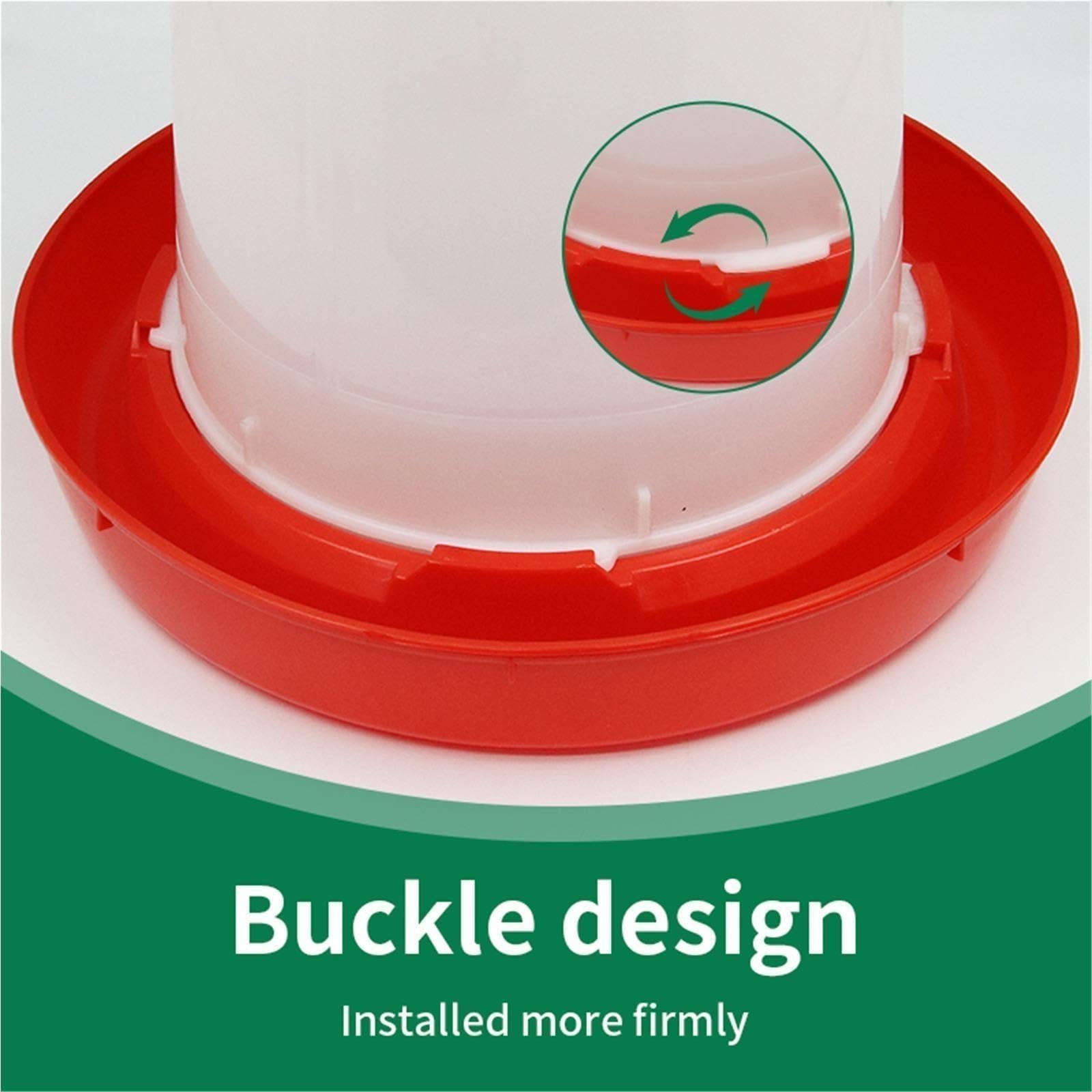 Secchio d'acqua for polli 1-18L Fattoria di plastica automatica