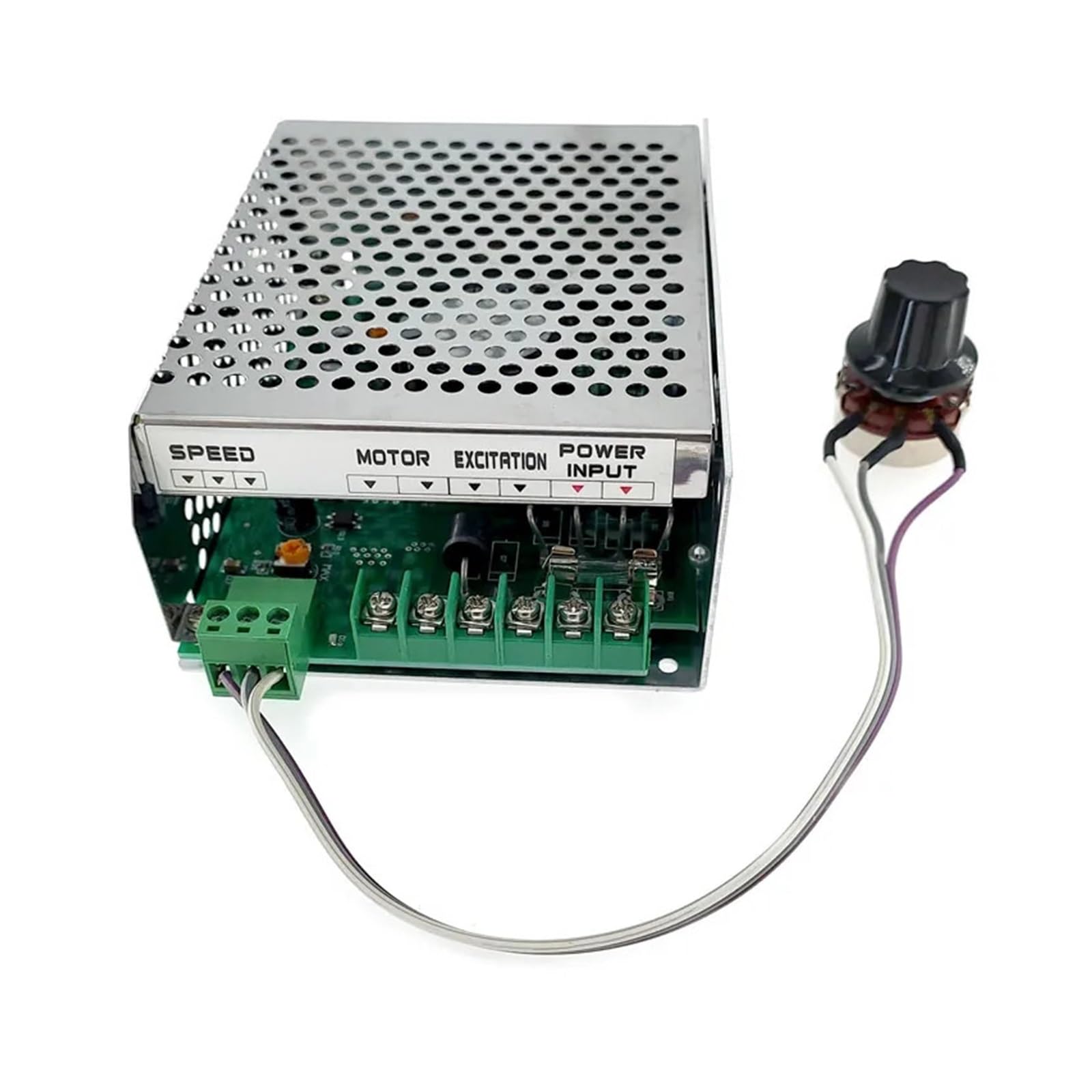 Regolatore di velocità 0-110 V CC WK611 for controllo avviamento elettronico alimentazione Adatto for ingresso del mandrino 110 V-220 CA 6 A Motor Drivers