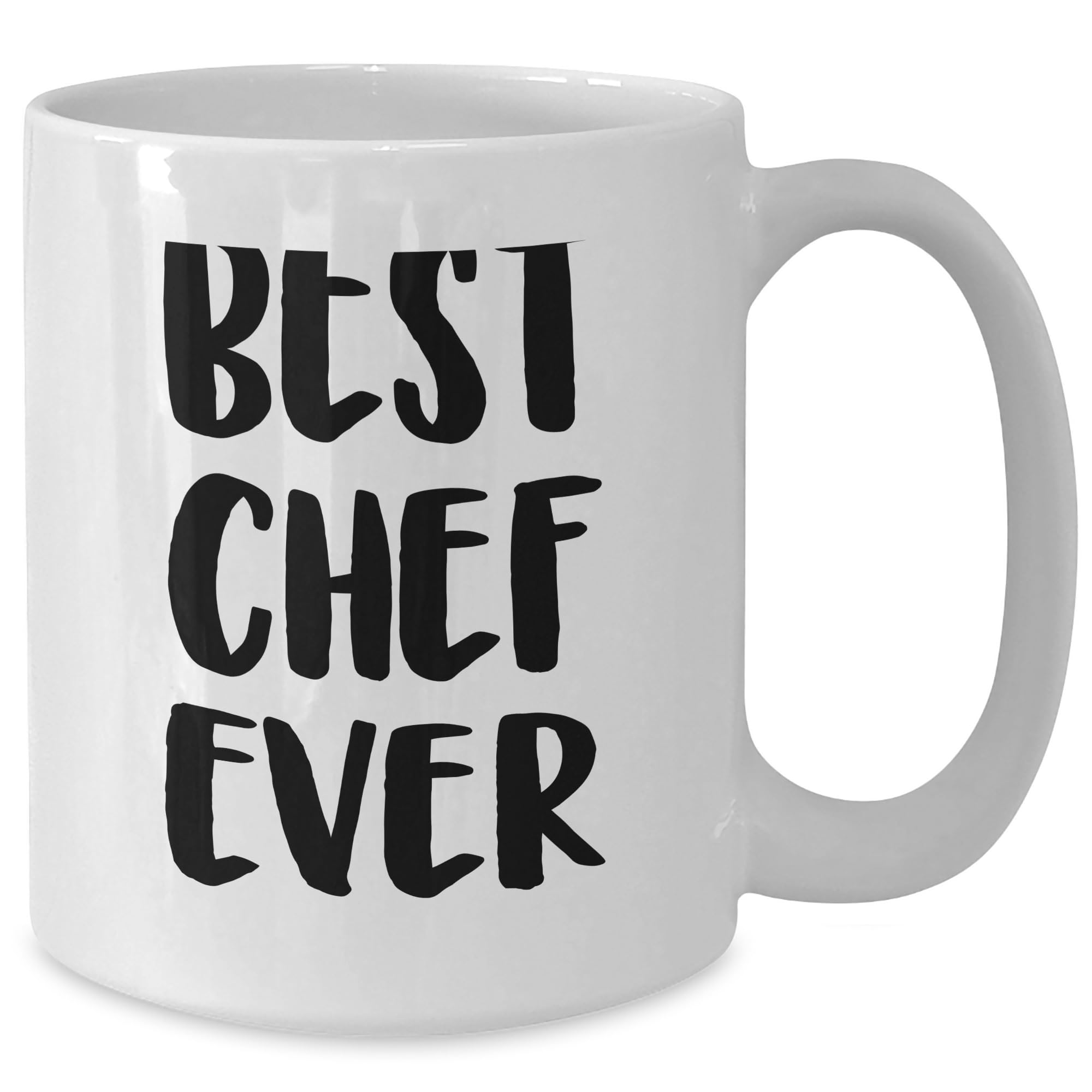 Best Chef Ever Funny White Coffee Mug Gifts from Men to Women on Valentine's