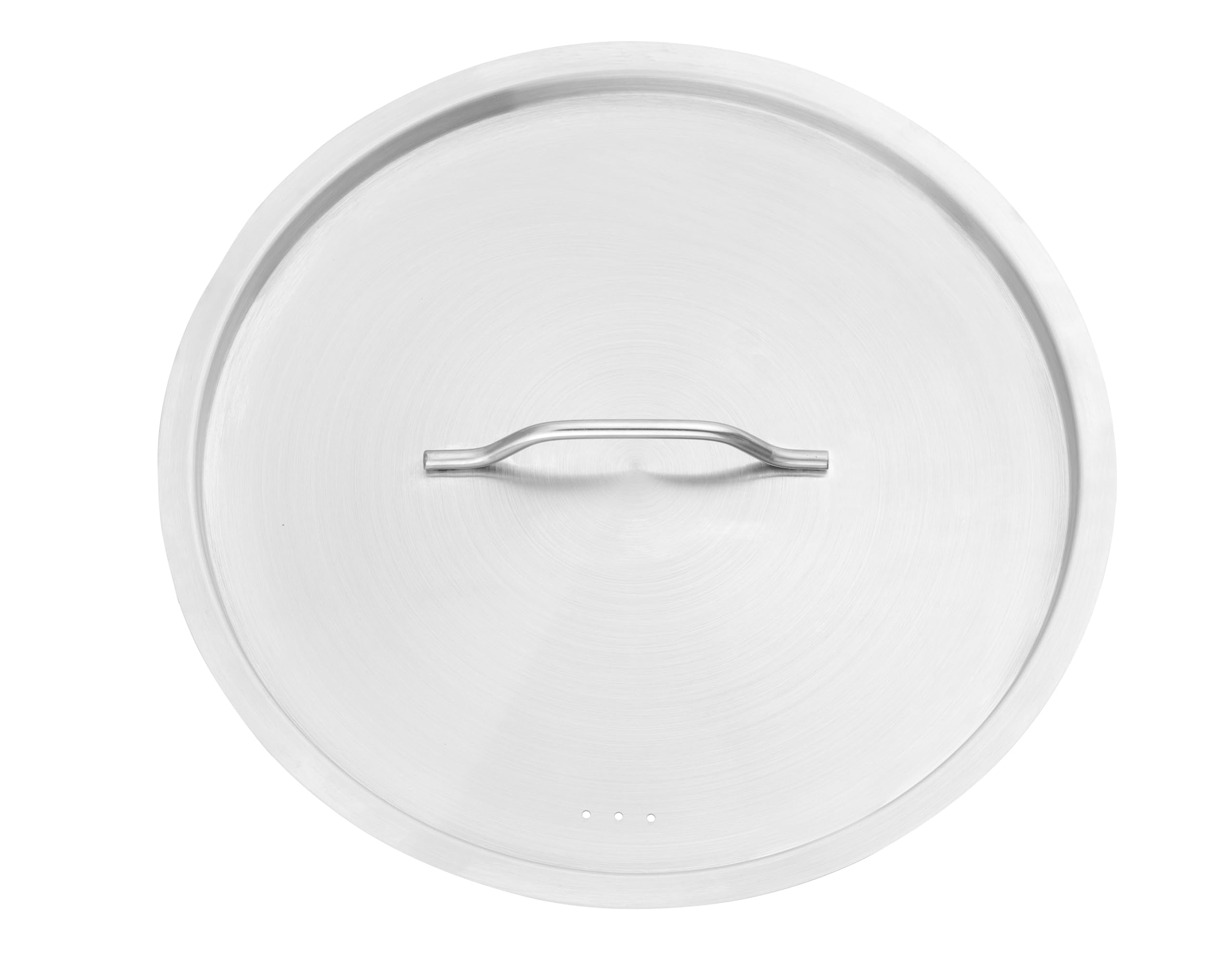 HENDI Garnek do gotowania, niski, z pokrywą, odpowiednia do wszystkich rodzajów kuchenek, dno indukcyjne, uchwyty żaroodporne, 15,8L, ø380x(H)139mm, stal nierdzewna, aluminium