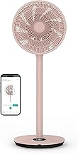 Duux Whisper Flex 2 Ventilateur intelligent, silencieux, 13 dB, mode nuit et minuterie, réglable en hauteur (54 à 92 cm), économe en énergie à partir de 2 W, contrôle par application et télécommande