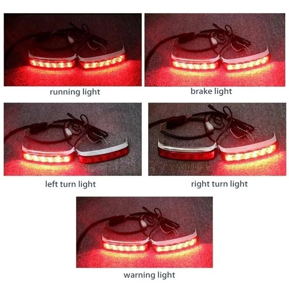 Faro Posteriore Stop Running Luce di direzione posteriore a LED per moto, luce stop, posizione, per Touring FLHT FLHX FLHXS FLTRX FLTRXS 14-22