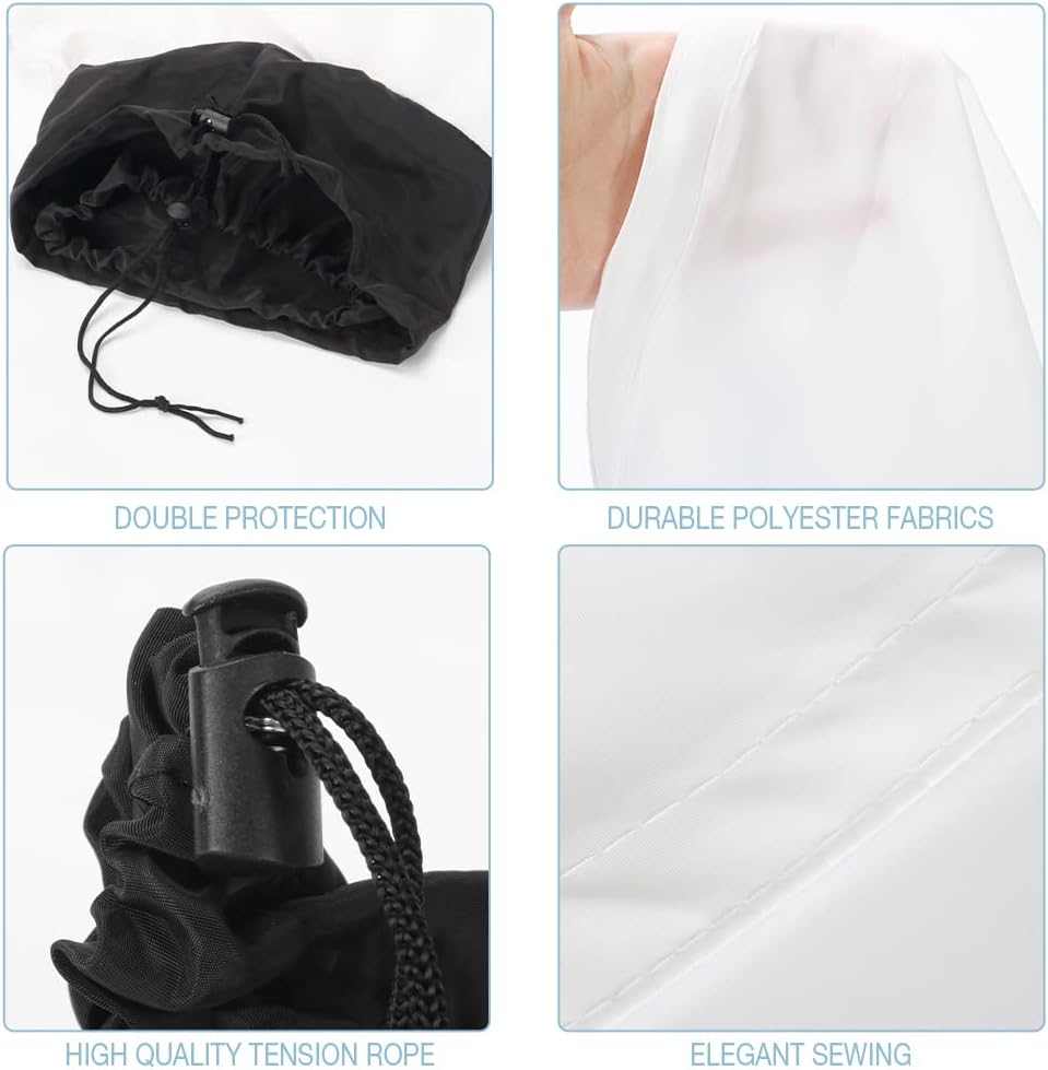 HOXHA Universal Window Seal for Portable Air Conditioner, 157 Inches Cloth Sealing AC Kit with Adjustable Coupler and Adhesive Fastener for Casement Windows, 400CM