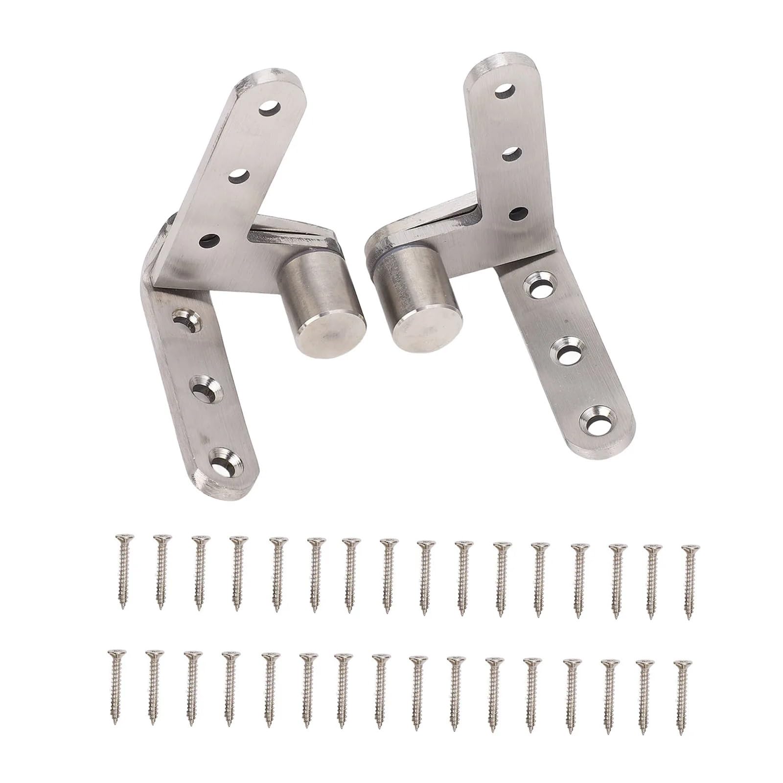 FQJYXWEWL Door Pivot Hinges Heavy Duty Stainless Steel 270 Degree Rotating Inset 1Pcs