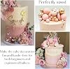 Edible Brown Bunny Cake Toppers - 3D Sugar Fondant Animal Figure - Kids Birthday Decorations - Handmade Present (bunny)
